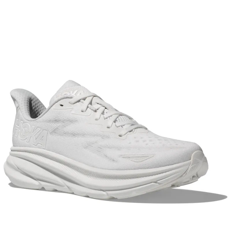 Women’s HOKA Clifton 9 – White/White (WWH)