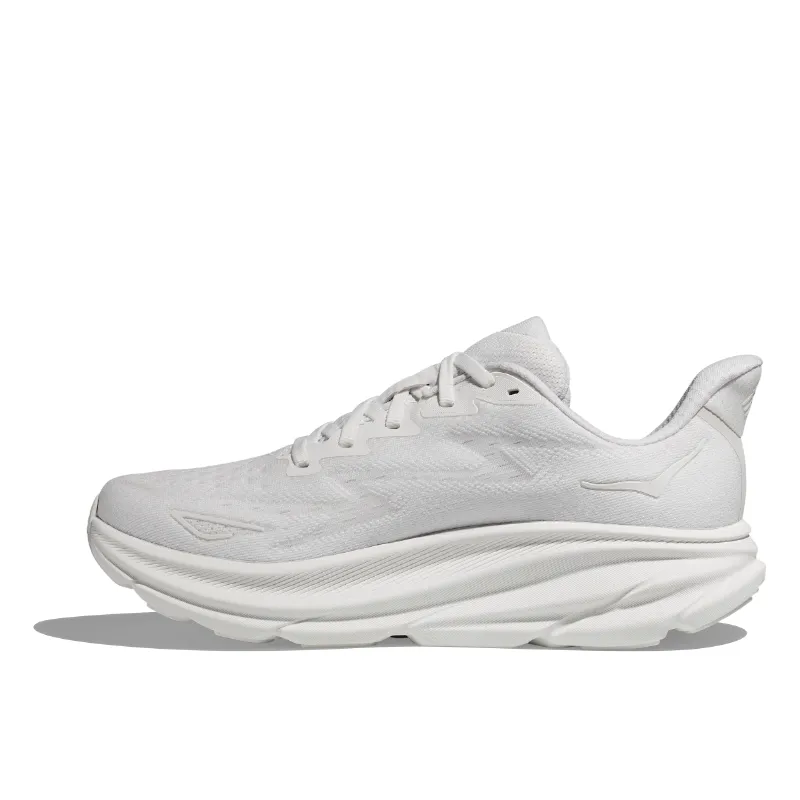 Women’s HOKA Clifton 9 – White/White (WWH)