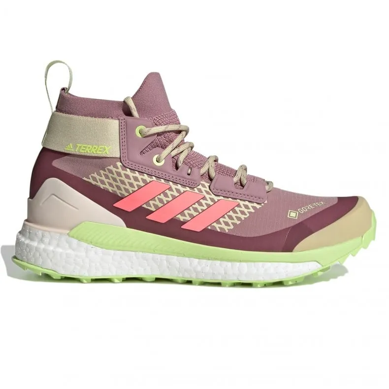 Women's adidas TERREX Free Hiker GORE-TEX (Magic Mauve/Acid Red/Pulse Lime)