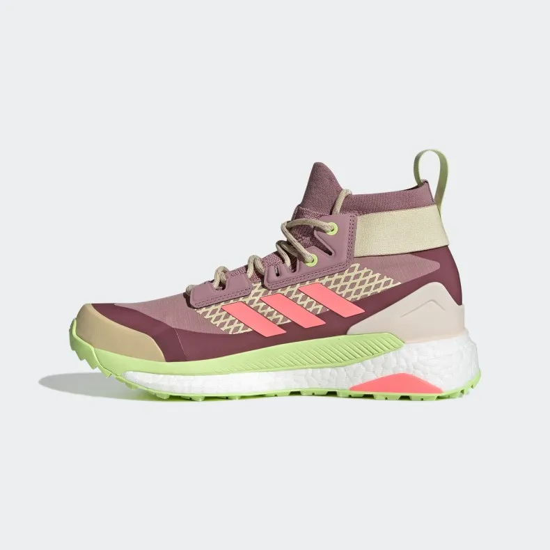 Women's adidas TERREX Free Hiker GORE-TEX (Magic Mauve/Acid Red/Pulse Lime)