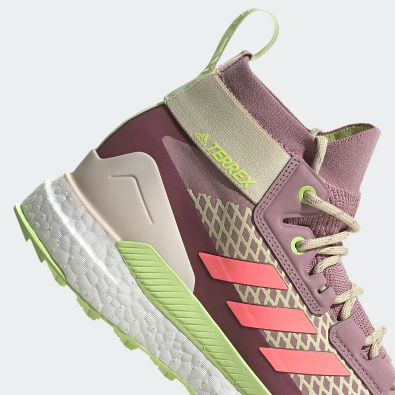 Women's adidas TERREX Free Hiker GORE-TEX (Magic Mauve/Acid Red/Pulse Lime)