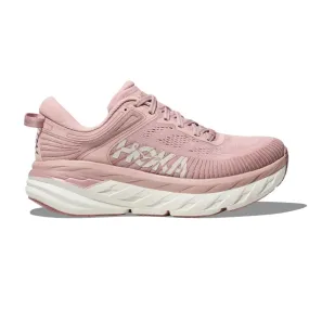 WOMEN'S HOKA BONDI 7 | PEACH WHIP / WHITE