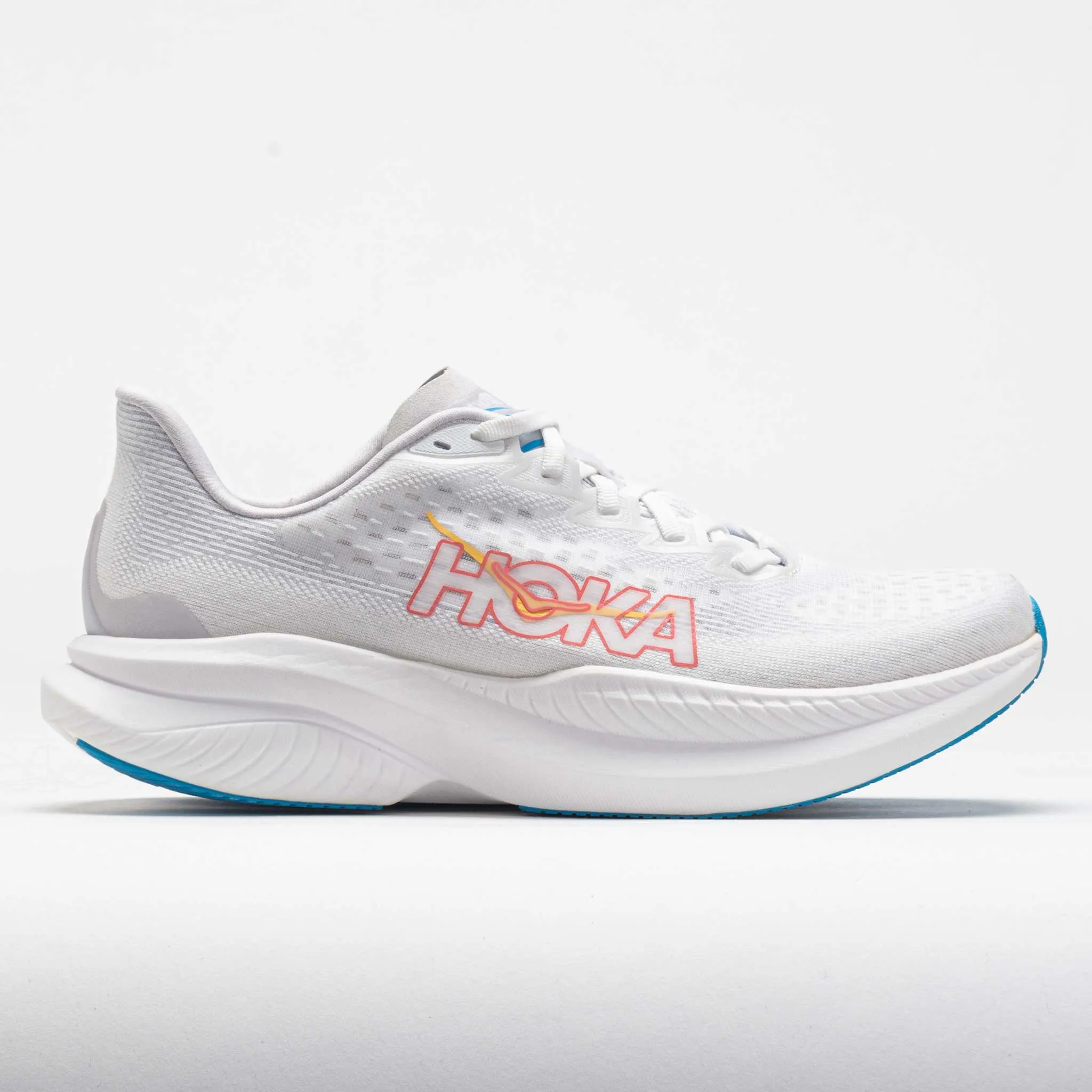 Women's Hoka Mach 6 (White/Nimbus Cloud)