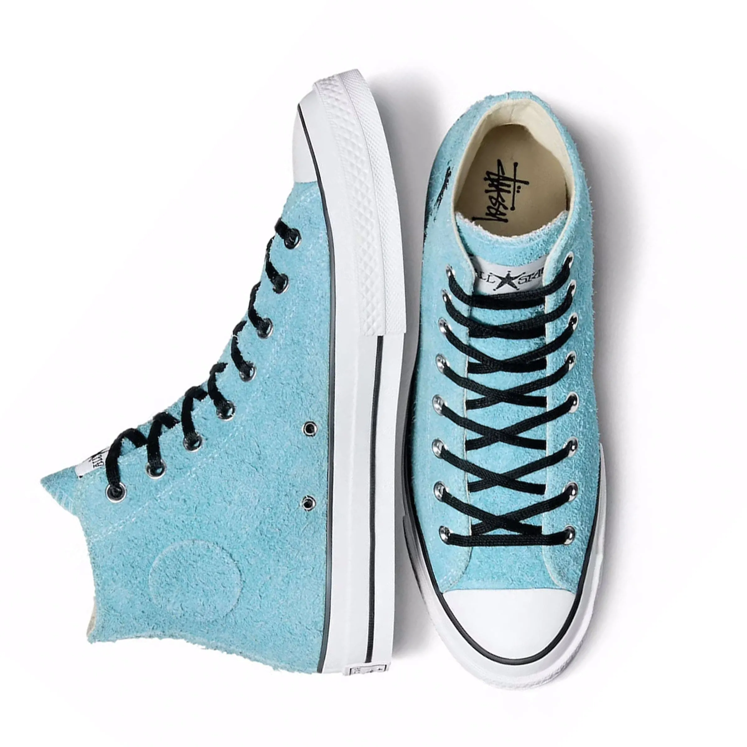 X STUSSY CHUCK 70 HI SKY BLUE | Bodega